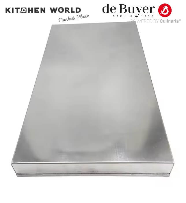 ถาดอบอลูมิเนียมขอบตรง DE BUYER BW4105 ขนาด 60X40X2 ซม.